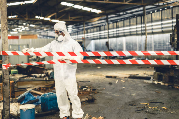 Professional Unattended Death Cleanup technician working in Booneville, AR